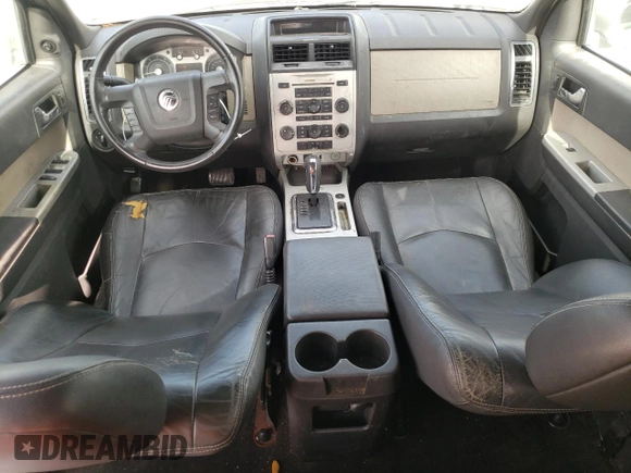 2009 Mercury Mariner Premier with VIN 4M2CU97729KJ09077, listed as a Copart auction lot 86257794 with 206,674 mi miles and Salvage Title. Bid and sale history available at carsss.com. Image 8.