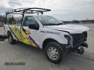 2020 Ford F-150 XL with VIN 1FTMF1CB5LKE55082, listed as a Copart auction lot 51062045 with 145,654 mi miles and Salvage Title. Bid and sale history available at carsss.com. Image 4.