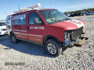 2003 GMC Savana Cargo Van with VIN 1GTGG25V831112375, listed as a Copart auction lot 73788324 with 176,616 mi miles and Salvage Title. Bid and sale history available at carsss.com. Image 4.