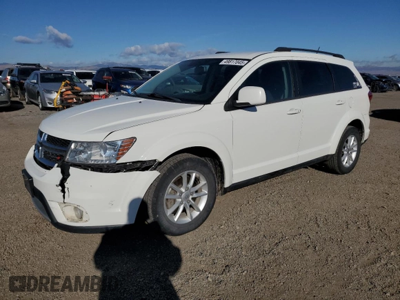 2013 Dodge Journey SXT с VIN 3C4PDDBG1DT685395, выставлен на аукционе Copart как лот 49817045 с пробегом 101 198 миль миль и Списание • Salvage title. История ставок и продаж доступна на DreamBid. Изображение 1.