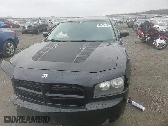 2009 Dodge Charger Police with VIN 2B3LA43VX9H571515, listed as a Copart auction lot 45191195 with 181,620 mi miles and Salvage Title. Bid and sale history available at carsss.com. Image 11.
