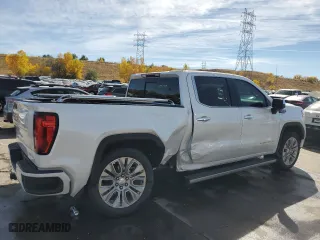 2022 GMC Sierra 1500 Limited Denali with VIN 3GTU9FEL7NG175412, listed as a Copart auction lot 76951014 with 71,532 mi miles and Salvage Title. Bid and sale history available at carsss.com. Image 3.