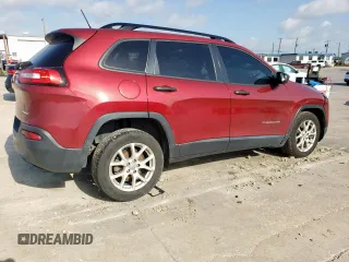2016 Jeep Cherokee Sport with VIN 1C4PJLAB3GW287953, listed as a Copart auction lot 61077905 with 99,681 mi miles and Salvage title. Bid and sale history available at DreamBid. Image 3.