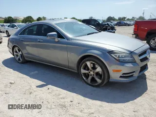 2012 Mercedes-Benz CLS 550 with VIN WDDLJ9BB1CA021683, listed as a Copart auction lot 56100415 with 203,999 mi miles and Clean Title. Bid and sale history available at DreamBid. Image 4.