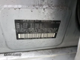 2016 Subaru Legacy Limited with VIN 4S3BNBN6XG3024382, listed as a Copart auction lot 59534995 with 106,048 mi miles and Salvage title. Bid and sale history available at DreamBid. Image 12.