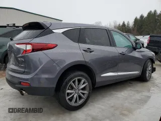 2021 Acura RDX w/Technology Package with VIN 5J8TC2H58ML035231, listed as a Copart auction lot 46176055 with 70,161 mi miles and Salvage Title. Bid and sale history available at carsss.com. Image 3.