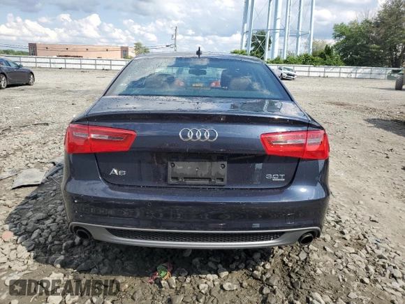2015 Audi A6 Premium Plus с VIN WAUFGAFC8FN011656, выставлен на аукционе Copart как лот 61473045 с пробегом 75 658 миль миль и Списание • Salvage title. История ставок и продаж доступна на DreamBid. Изображение 6.