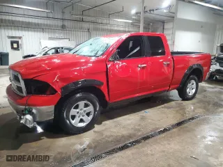 2010 Dodge Ram 1500 ST with VIN 1D7RV1GP6AS175897, listed as a Copart auction lot 89097455 with 186,320 mi miles and Salvage Title. Bid and sale history available at carsss.com. Image 1.
