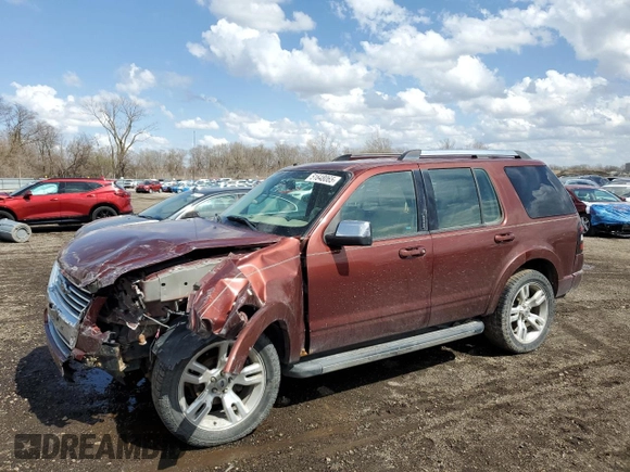 2009 Ford Explorer Limited with VIN 1FMEU85849UA26285, listed as a Copart auction lot 51648065 with 194,333 mi miles and Salvage title. Bid and sale history available at DreamBid. Image 1.