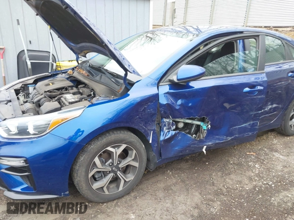 2019 Kia Forte LXS with VIN 3KPF24AD9KE042657, listed as a IAAI auction lot 41932787 with 53,221 mi miles and . Bid and sale history available at carsss.com. Image 6.