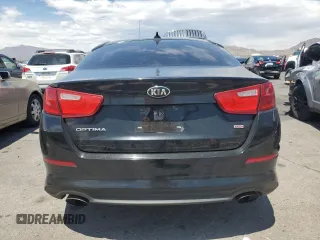 2015 Kia Optima LX with VIN 5XXGM4A77FG355230, listed as a Copart auction lot 55334165 with 123,567 mi miles and Clean title. Bid and sale history available at DreamBid. Image 6.