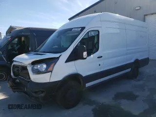 2021 Ford Transit Cargo z VIN 1FTBR3X89MKA77102, wystawiony jako Copart lot #85972654 z przebiegiem 77 145 mil mil oraz Szkoda całkowita • Salvage title. Historia ofert i sprzedaży dostępna na DreamBid. Obrazek 1.