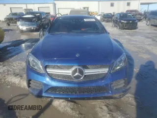2023 Mercedes-Benz C 43 AMG with VIN W1KWJ6EB8PG117854, listed as a Copart auction lot 88409615 with 13,853 mi miles and Salvage Title. Bid and sale history available at carsss.com. Image 5.
