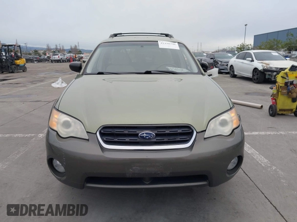 2006 Subaru Legacy Outback with VIN 4S4BP61C167349728, listed as a IAAI auction lot 41198746 with 115,604 mi miles and . Bid and sale history available at DreamBid. Image 12.