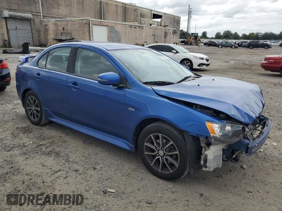 2017 Mitsubishi Lancer ES with VIN JA32U2FU2HU000362, listed as a Copart auction lot 71821724 with 117,027 mi miles and Salvage Title. Bid and sale history available at DreamBid. Image 4.