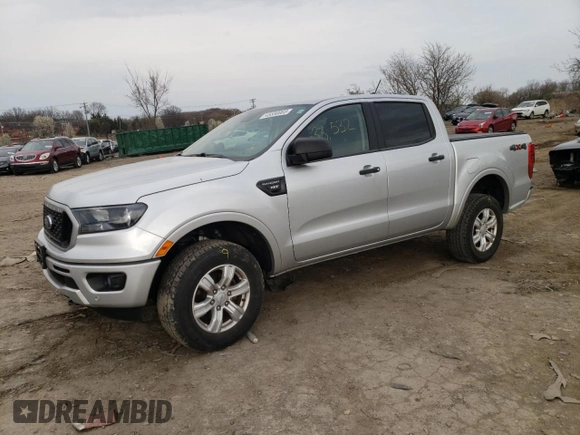 2019 Ford Ranger XL with VIN 1FTER4FH1KLA48057, listed as a Copart auction lot 45550003 with 33,532 mi miles and . Bid and sale history available at DreamBid. Image 1.