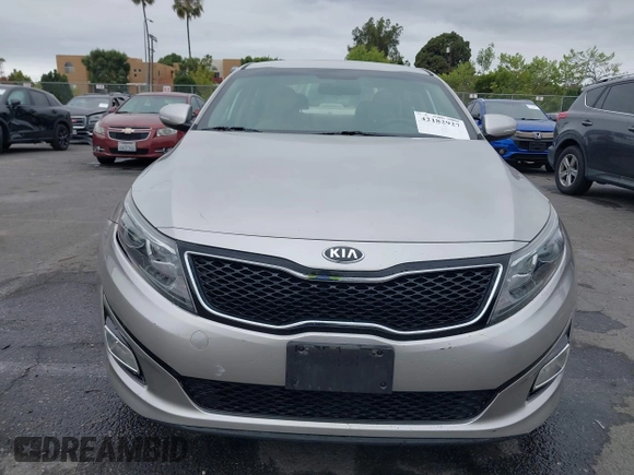 2015 Kia Optima LX with VIN KNAGM4A78F5584534, listed as a IAAI auction lot 42182927 with 63,225 mi miles and . Bid and sale history available at carsss.com. Image 12.