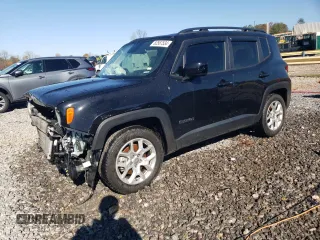 2018 Jeep Renegade Altitude z VIN ZACCJABB3JPJ02044, wystawiony jako Copart lot #82567534 z przebiegiem 87 779 mil mil oraz Szkoda całkowita • Salvage title. Historia ofert i sprzedaży dostępna na DreamBid. Obrazek 1.