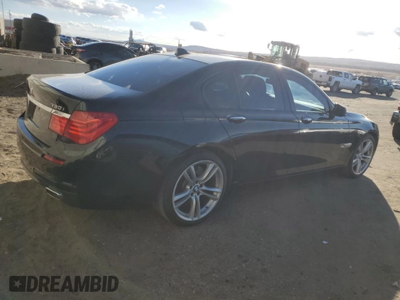 2011 BMW 7 Series 750i with VIN WBAKA8C56BCY36700, listed as a Copart auction lot 46165525 with 152,027 mi miles and Clean title. Bid and sale history available at DreamBid. Image 3.