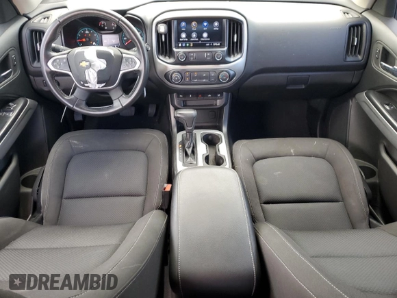 2021 Chevrolet Colorado 2WD LT with VIN 1GCHSCEA9M1297298, listed as a Copart auction lot 52123565 with 40,683 mi miles and Non Repairable. Bid and sale history available at carsss.com. Image 8.