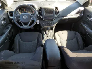2019 Jeep Cherokee Latitude with VIN 1C4PJLCB6KD326276, listed as a Copart auction lot 50255555 with 41,179 mi miles and Salvage Title. Bid and sale history available at DreamBid. Image 8.