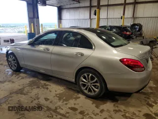 2016 Mercedes-Benz C 300 Luxury with VIN 55SWF4KB0GU101564, listed as a Copart auction lot 55955775 with 122,777 mi miles and Salvage Title. Bid and sale history available at DreamBid. Image 2.