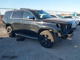 2016 Chevrolet Tahoe LTZ with VIN 1GNSKCKC1GR381785, listed as a IAAI auction lot 41376945 with 120,279 mi miles. Bid and sale history available at carsss.com. Image 1.