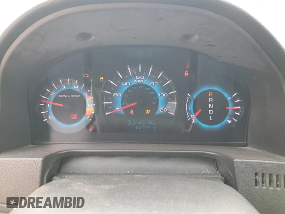 2012 Ford Fusion SEL with VIN 3FAHP0JA7CR375447, listed as a Copart auction lot 54908625 with 160,179 mi miles and Salvage title. Bid and sale history available at DreamBid. Image 9.