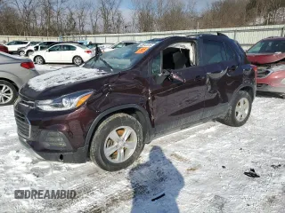 2021 Chevrolet Trax LT z VIN KL7CJPSB3MB350019, wystawiony jako Copart lot #45912015 z przebiegiem Nie podano mil oraz Szkoda całkowita • Salvage title. Historia ofert i sprzedaży dostępna na DreamBid. Obrazek 1.