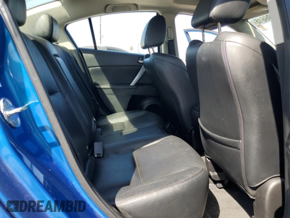 2012 Mazda 3 i Grand Touring with VIN JM1BL1W84C1527900, listed as a Copart auction lot 61499815 with 80,180 mi miles and Salvage title. Bid and sale history available at DreamBid. Image 10.