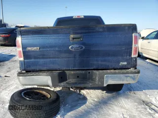 2010 Ford F-150 XL with VIN 1FTFX1EV5AFA07606, listed as a Copart auction lot 88846445 with 260,949 mi miles and Salvage Title. Bid and sale history available at carsss.com. Image 6.