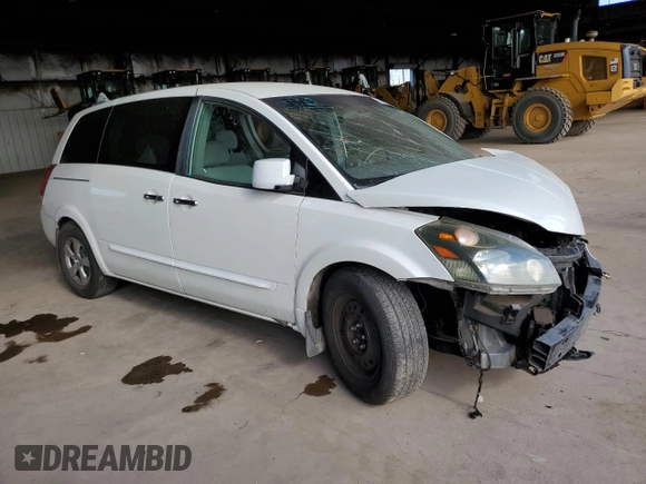 2008 Nissan Quest with VIN 5N1BV28U78N105447, listed as a Copart auction lot 69270434 with 241,697 mi miles and Salvage Title. Bid and sale history available at carsss.com. Image 4.