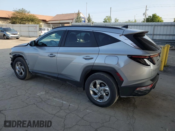 2023 Hyundai Tucson SEL z VIN KM8JBCAE6PU264297, wystawiony jako Copart lot #63981404 z przebiegiem 12 077 mil mil oraz Szkoda całkowita • Salvage title. Historia ofert i sprzedaży dostępna na DreamBid. Obrazek 2.