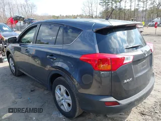 2015 Toyota RAV4 LE with VIN JTMBFREV5FJ021218, listed as a IAAI auction lot 41785266 with 80,388 mi miles. Bid and sale history available at carsss.com. Image 3.