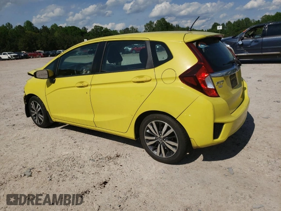 2015 Honda Fit EX with VIN 3HGGK5G88FM725581, listed as a Copart auction lot 55156905 with 63,680 mi miles and Salvage title. Bid and sale history available at DreamBid. Image 2.