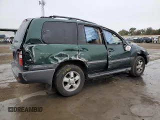 2004 Toyota Land Cruiser with VIN JTEHT05J142057907, listed as a Copart auction lot 43091765 with 280,839 mi miles and Salvage Title. Bid and sale history available at carsss.com. Image 3.