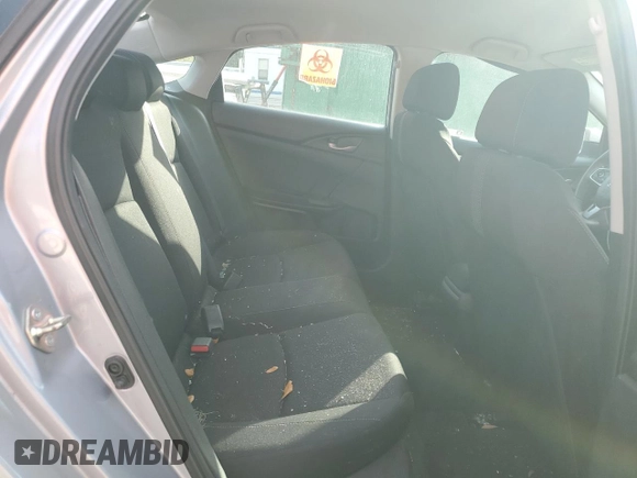 2019 Honda Civic LX with VIN 2HGFC2F64KH598215, listed as a Copart auction lot 41570505 with 33,768 mi miles and Non Repairable. Bid and sale history available at DreamBid. Image 10.