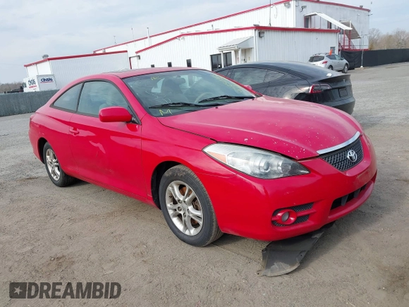 2007 Toyota Solara SE with VIN 4T1CE30P57U756984, listed as a IAAI auction lot 41850323 with 185,241 mi miles and . Bid and sale history available at carsss.com. Image 1.