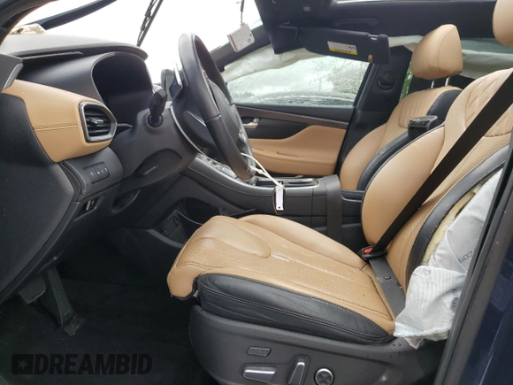2021 Hyundai Santa Fe Calligraphy z VIN 5NMS5DAL1MH371927, wystawiony jako Copart lot #62935825 z przebiegiem 36 605 mil mil oraz Nie do naprawy • Non repairable. Historia ofert i sprzedaży dostępna na DreamBid. Obrazek 7.