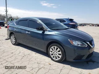 2016 Nissan Sentra S with VIN 3N1AB7AP2GY309135, listed as a Copart auction lot 50953265 with 58,392 mi miles and Salvage Title. Bid and sale history available at carsss.com. Image 4.
