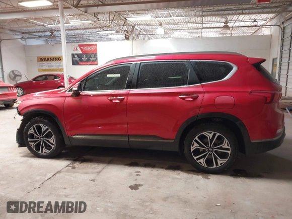 2020 Hyundai Santa Fe Limited with VIN 5NMS53AA8LH200485, listed as a IAAI auction lot 41593387 with 113,200 mi miles and . Bid and sale history available at DreamBid. Image 15.