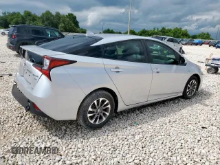 2019 Toyota Prius L Eco z VIN JTDKARFU1K3087896, wystawiony jako Copart lot #58654995 z przebiegiem 41 603 mil mil oraz Szkoda całkowita • Salvage title. Historia ofert i sprzedaży dostępna na DreamBid. Obrazek 3.