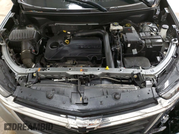 2023 Chevrolet Equinox LT with VIN 3GNAXKEG7PS200966, listed as a Copart auction lot 58599095 with 18,024 mi miles and Salvage title. Bid and sale history available at DreamBid. Image 12.
