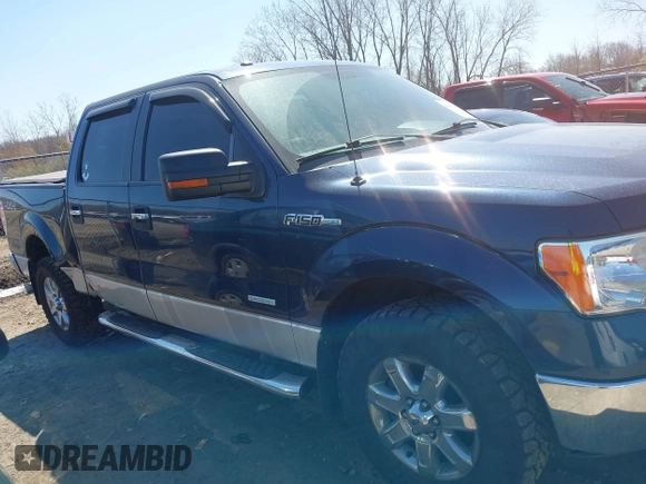 2013 Ford F-150 XL with VIN 1FTFW1ET1DFD46837, listed as a IAAI auction lot 42017411 with 120,023 mi miles. Bid and sale history available at carsss.com. Image 13.