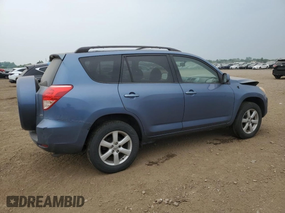 2008 Toyota RAV4 Limited with VIN JTMBD31V186089594, listed as a Copart auction lot 60810305 with 198,261 mi miles and Salvage title. Bid and sale history available at DreamBid. Image 3.
