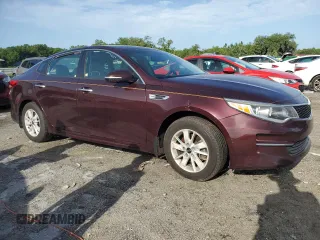 2016 Kia Optima LX z VIN 5XXGT4L39GG038855, wystawiony jako Copart lot #59394245 z przebiegiem 169 825 mil mil oraz Nie do naprawy • Non repairable. Historia ofert i sprzedaży dostępna na DreamBid. Obrazek 4.