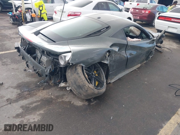 2018 Ferrari 488 z VIN ZFF79ALA9J0229410, wystawiony jako IAAI lot #41511074 z przebiegiem Nie podano mil oraz . Historia ofert i sprzedaży dostępna na DreamBid. Obrazek 4.
