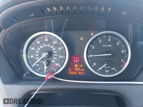 2014 BMW X6 xDrive35i with VIN 5UXFG2C58E0C43248, listed as a IAAI auction lot 41278076 with 155,769 mi miles. Bid and sale history available at carsss.com. Image 7.