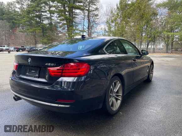 2016 BMW 4 Series 428i xDrive with VIN WBA3N9C50GK250666, listed as a Copart auction lot 52746685 with 156,396 mi miles and Clean title. Bid and sale history available at DreamBid. Image 4.