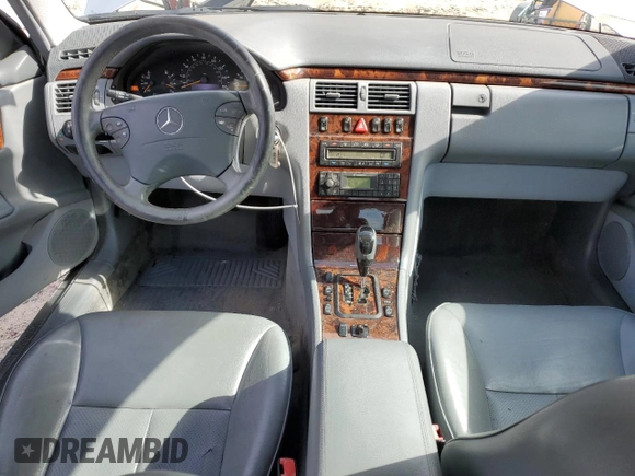 2001 Mercedes-Benz E-Class with VIN WDBJF65J71B310514, listed as a Copart auction lot 47876655 with 188,013 mi miles and Salvage Title. Bid and sale history available at carsss.com. Image 8.